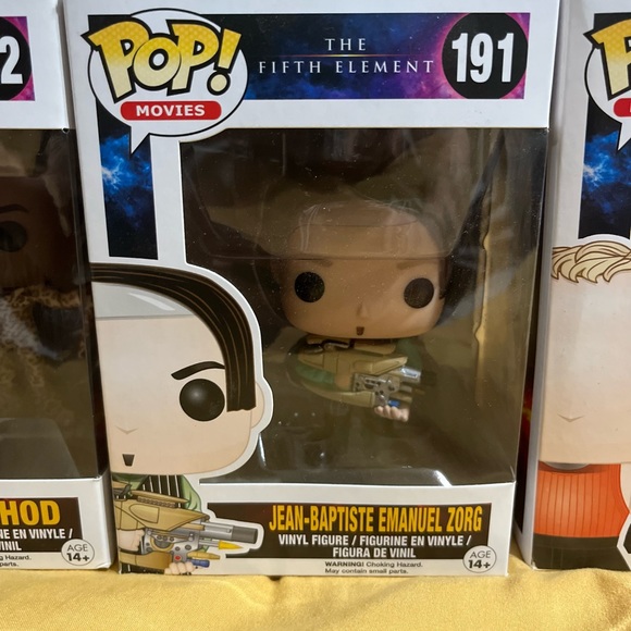Funko Pop! Movies - The Fifth Element Complete Set - Picture 6 of 10